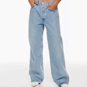 Agolde Low Rise Baggy Jeans NWT